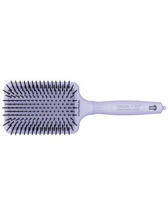 Olivia Garden Blossom Speed XL Ceramic Ion Large Paddle Brush - Purple Olivia Garden Blossom Speed XL Ceramic Ion Large Paddle Brush - Purple